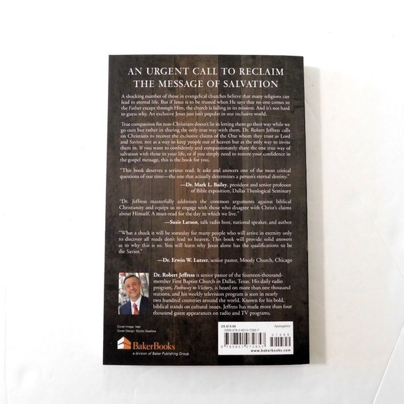 Not All Roads Lead to Heaven by Dr. Robert Jeffress 2017 Trade Paperback PTV NEW - Picture 2 of 3